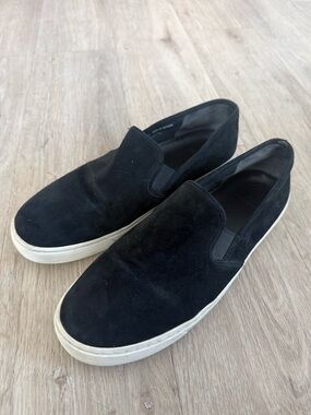 Tory Burch | Black Slip-On Suede Loafer / Sneakers | Sz9